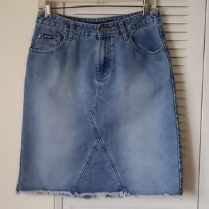 Vintage Squeeze Stephen Hardy Denim Skirt